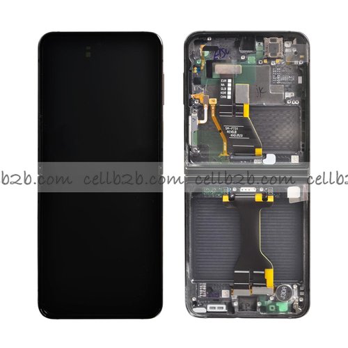 *Pantalla Samsung Galaxy Z Flip 5 5G F731 Gris Interior Original (Assembled) SERVICE PACK