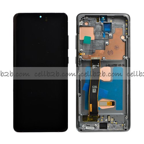 Pantalla Samsung Galaxy S20 Ultra 5G G988B OLED Blanca Con Marco Completa