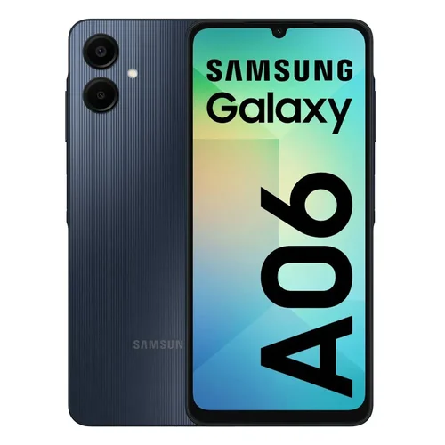 *Móvil Samsung A06 4G 128GB Negro Asia