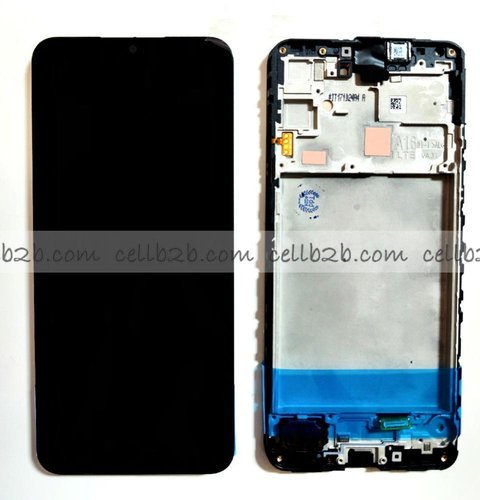 Pantalla Samsung A16 4G A165F OLED Negra Con Marco Completa