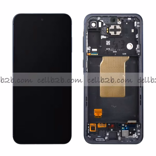 Pantalla Samsung Galaxy A55 5G A556B OLED Negra Con Marco Completa