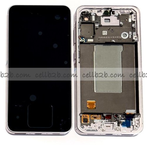 *Pantalla Samsung Galaxy A56 5G A566 Rosa con Marco Completa Original SERVICE PACK (ENSAMBLADO)