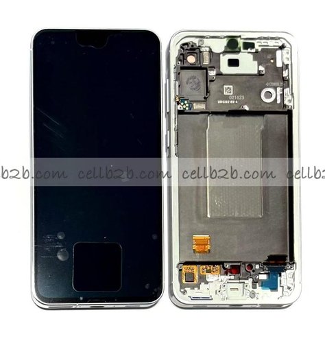 *Pantalla Samsung Galaxy A56 5G A566 Verde Oliva con Marco Completa Original SERVICE PACK (ENSAMBLADO)