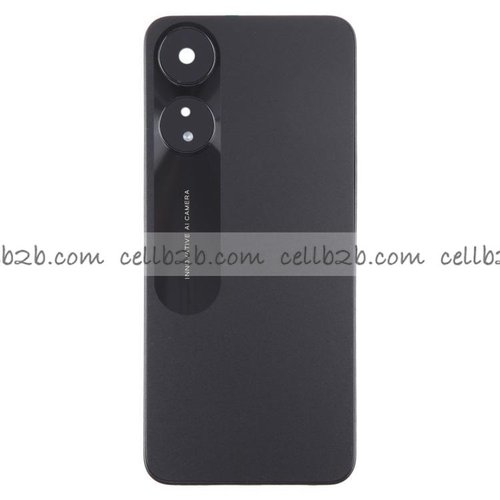 Tapa Trasera para OPPO A58 4G Negra ORI CON LENTE