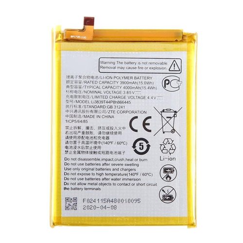 Batería Li3839T44P8h866445 para ZTE A72 5G (7540N) / Blade A52 Lite / Blade A71 (A7030)
