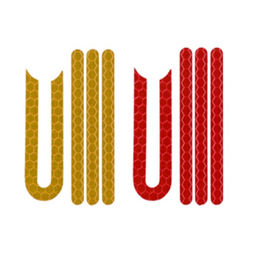 ES162 Adhesivos Reflectantes para Xiaomi Mi Electric M365 / 1S / Lite Rojo