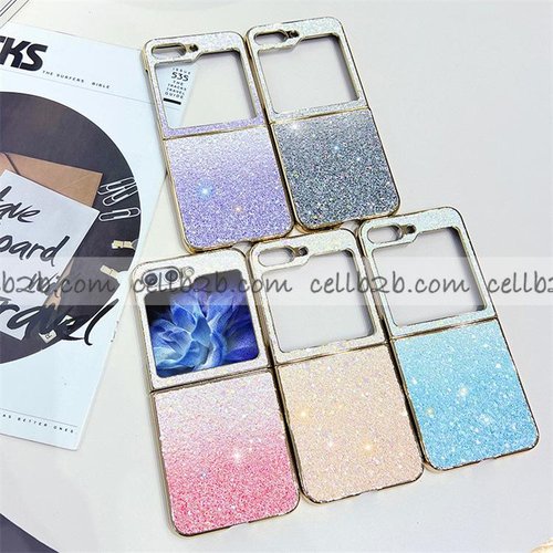 Funda con Glitter para Samsung Z Flip 6 / Z Flip 7 FE