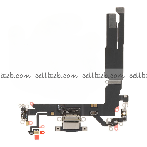 Flex de Carga para iPhone 17 Negro Original Desmontaje