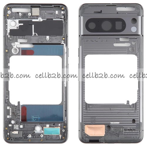 Carcasa Trasera para Google Pixel 8 Pro 5G Negra ORI