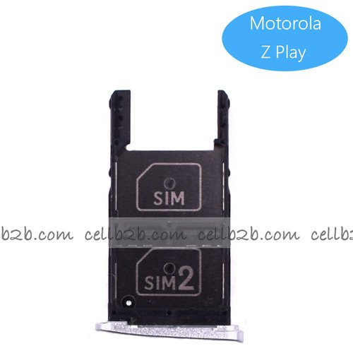 Bandeja de la Tarjeta SIM Motorola Z Play Plateado