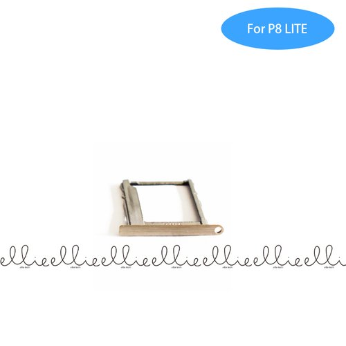 Bandeja de la Tarjeta SIM Oro para Huawei P8 Lite