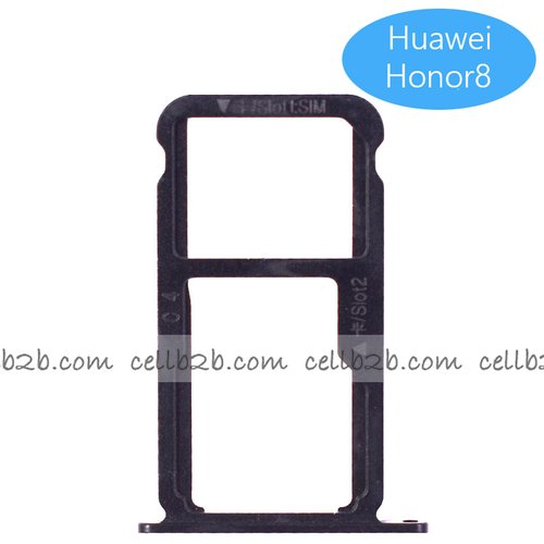 Bandeja de la Tarjeta SIM para Huawei Honor 8 Negra