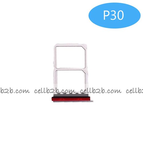 Bandeja de la Tarjeta SIM para Huawei P30 Blanca