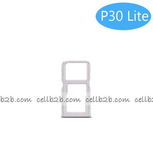 Bandeja de la Tarjeta SIM para Huawei P30 Lite Blanca