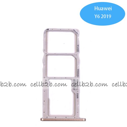 Bandeja de la Tarjeta SIM para Huawei Y6 2019 Dorada