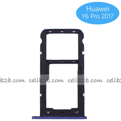 Bandeja de la Tarjeta SIM para Huawei Y6 Pro 2017 Azul