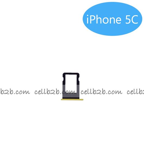Bandeja de la Tarjeta SIM para iPhone 5C Amarillo