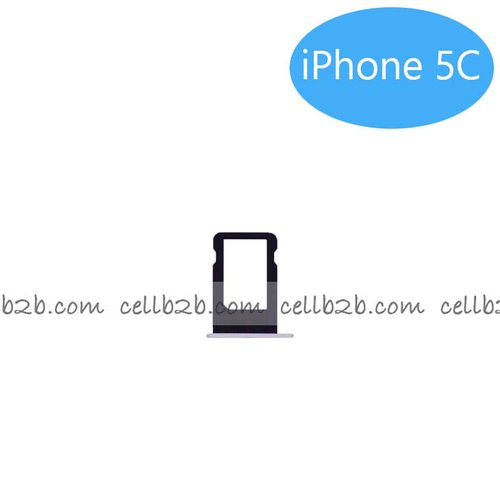 Bandeja de la Tarjeta SIM para iPhone 5C Blanca
