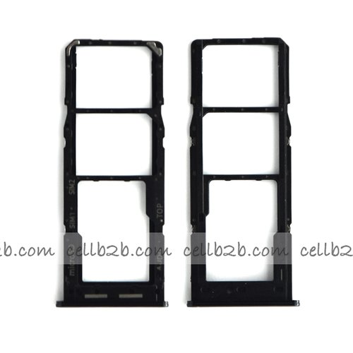 Bandeja de la Tarjeta SIM para Samsung A04S A047F Negro