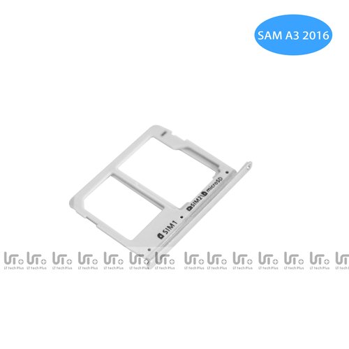Bandeja de la Tarjeta SIM para SAMSUNG SM-A310F GALAXY A3 (2016)/SM-A510F GALAXY A5 (2016) Blanca