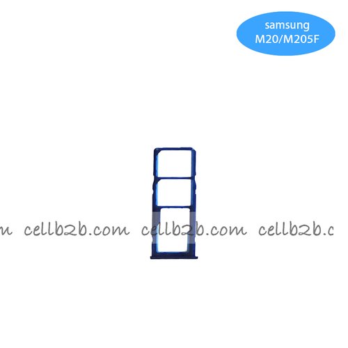 Bandeja de la Tarjeta SIM para Samsung Galaxy M20 M205 Azul