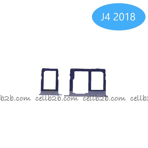 Bandeja de la Tarjeta SIM para Samsung J4 2018 Azul