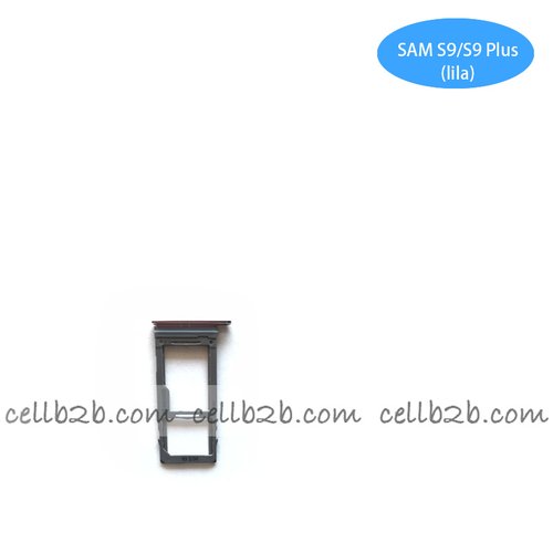 Bandeja de la Tarjeta SIM para Samsung SM-G960 GALAXY S9 / SM-G965 GALAXY S9 PLUS Lila