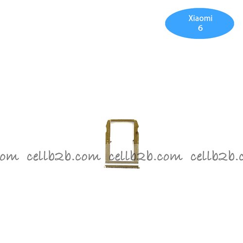 Bandeja de la Tarjeta SIM para Xiaomi Mi 6 Dorada