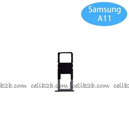 Bandeja de Nano SIM para Samsung A11 A115F Negra