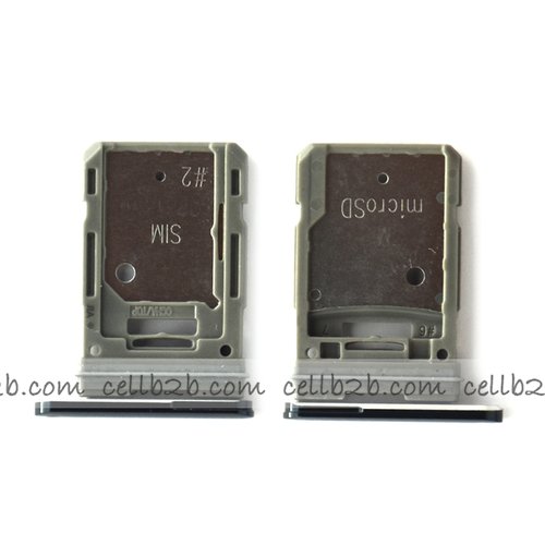 Bandeja de Nano SIM Para Samsung S20 FE / S20 Lite G780F Negra