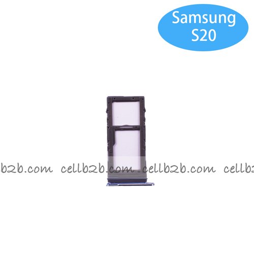Bandeja de Nano SIM Para Samsung S20 G980F Gris