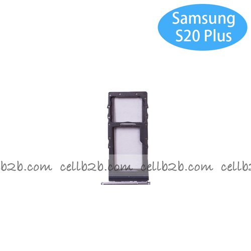 Bandeja de Nano SIM Para Samsung S20 Plus G985F Blanca