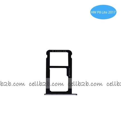 Bandeja de SIM para Huawei P8 lite 2017 Blanca