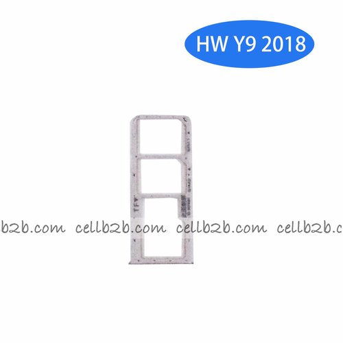 Bandeja de SIM para Huawei Y9 2018 Dorada