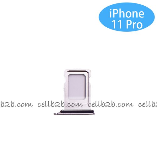 Bandeja de SIM para iPhone 11 Pro / 11 Pro Max Blanca
