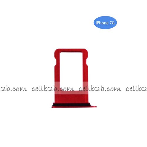 Bandeja de SIM para iPhone 7G Rojo