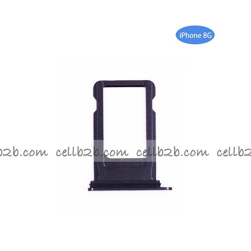 Bandeja de SIM para iPhone 8G / iPhone SE 2020 Negra