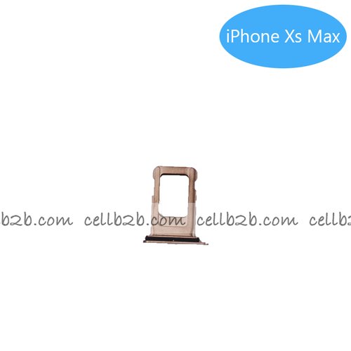 Bandeja de SIM para iPhone XS Max Dorada