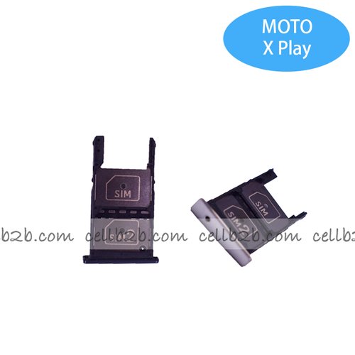 Bandeja de SIM para Motorola X Play Blanca