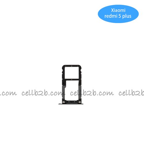 Bandeja de SIM para Redmi 5 Plus Negra