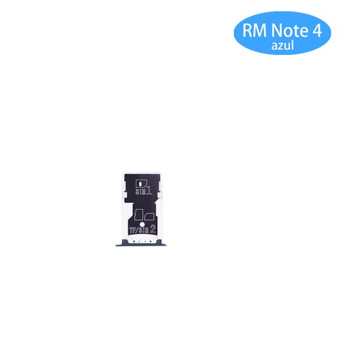 Bandeja de SIM para Redmi Note 4 Azul