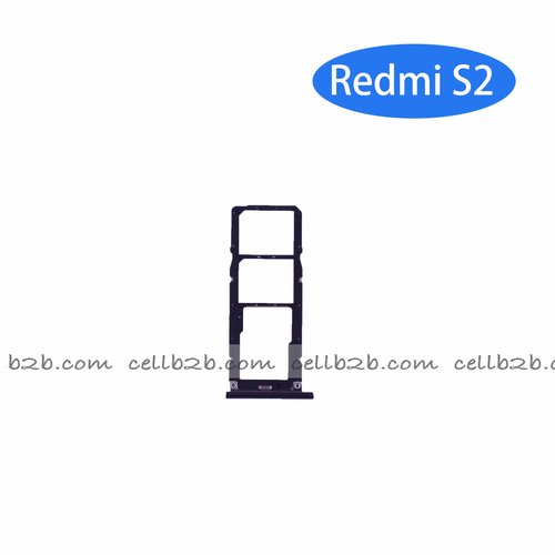 Bandeja de SIM para Redmi S2 Negra