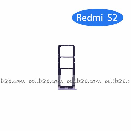 Bandeja de SIM para Redmi S2 Plateada