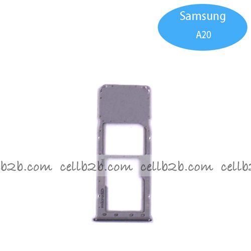 Bandeja de SIM para Samsung A20 A205F Blanca
