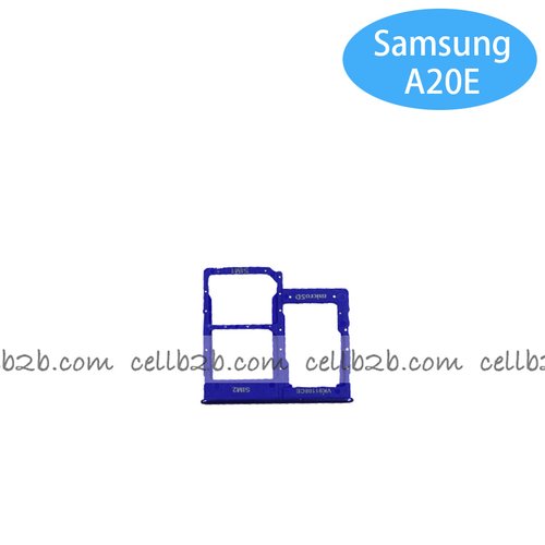 Bandeja de SIM para Samsung A20E A202F Azul