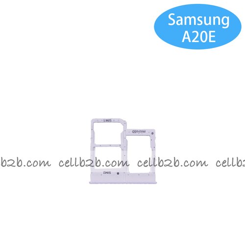 Bandeja de SIM para Samsung A20E A202F Blanca
