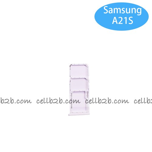 Bandeja de SIM para Samsung A21S A217F Blanca