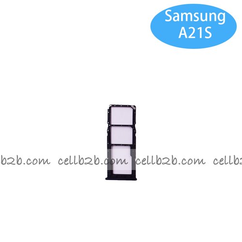 Bandeja de SIM para Samsung A21S A217F Negra