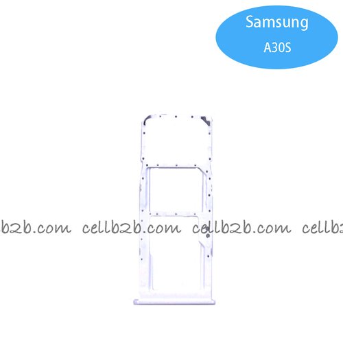 Bandeja de SIM para Samsung A30S A307F Blanca