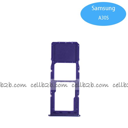 Bandeja de SIM para Samsung A30S A307F Lila